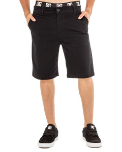 Walkshort Worker<br>Straight Chino Black DC