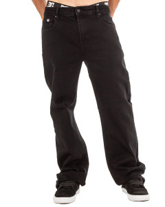 Jean Wrk Straight<br>Basic Black DC
