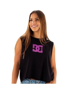 Musculosa DC Star (Neg) DC Mujer